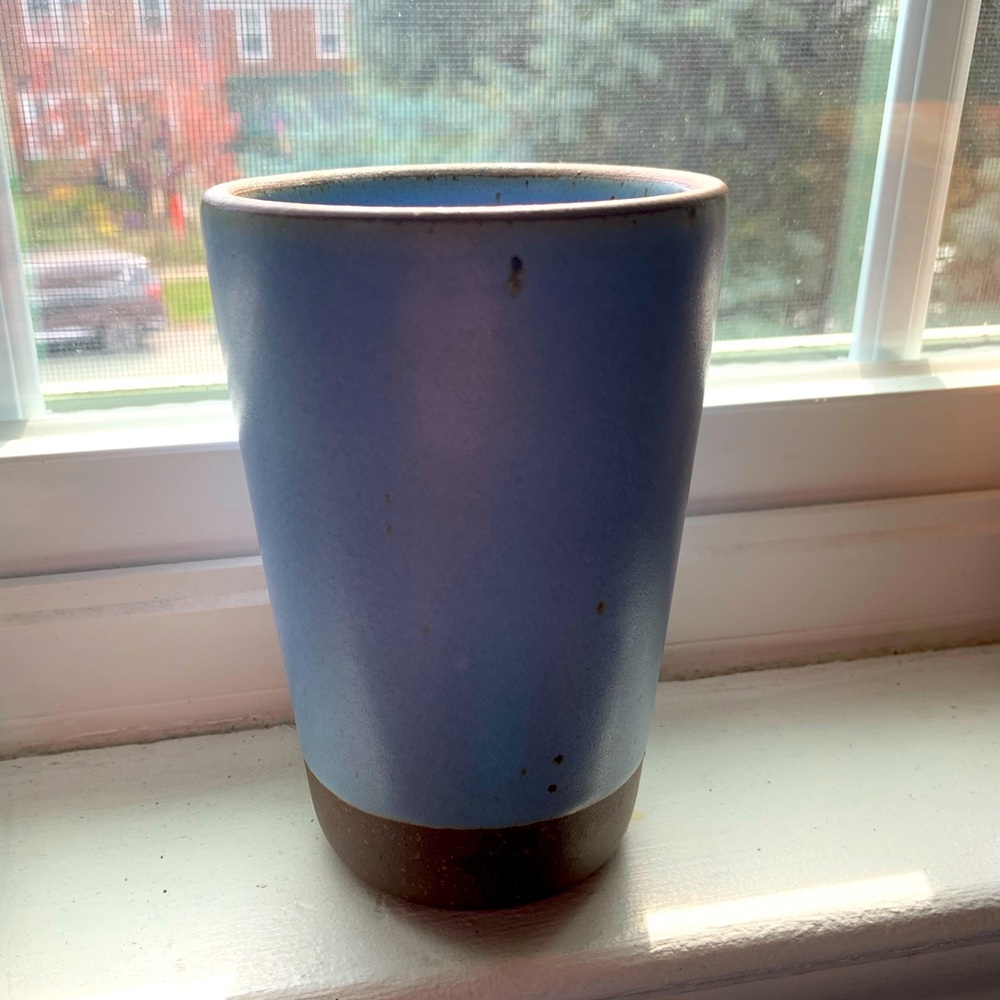 East Fork Pottery tumbler, Blue Sky